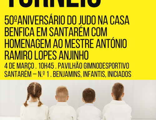 50 anos do Judo na Casa do Benfica em Santarém celebrados com homenagem ao Mestre António Anjinho